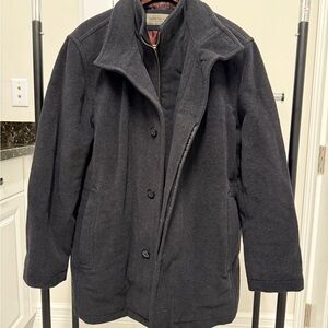 Men's Black Winter Coat